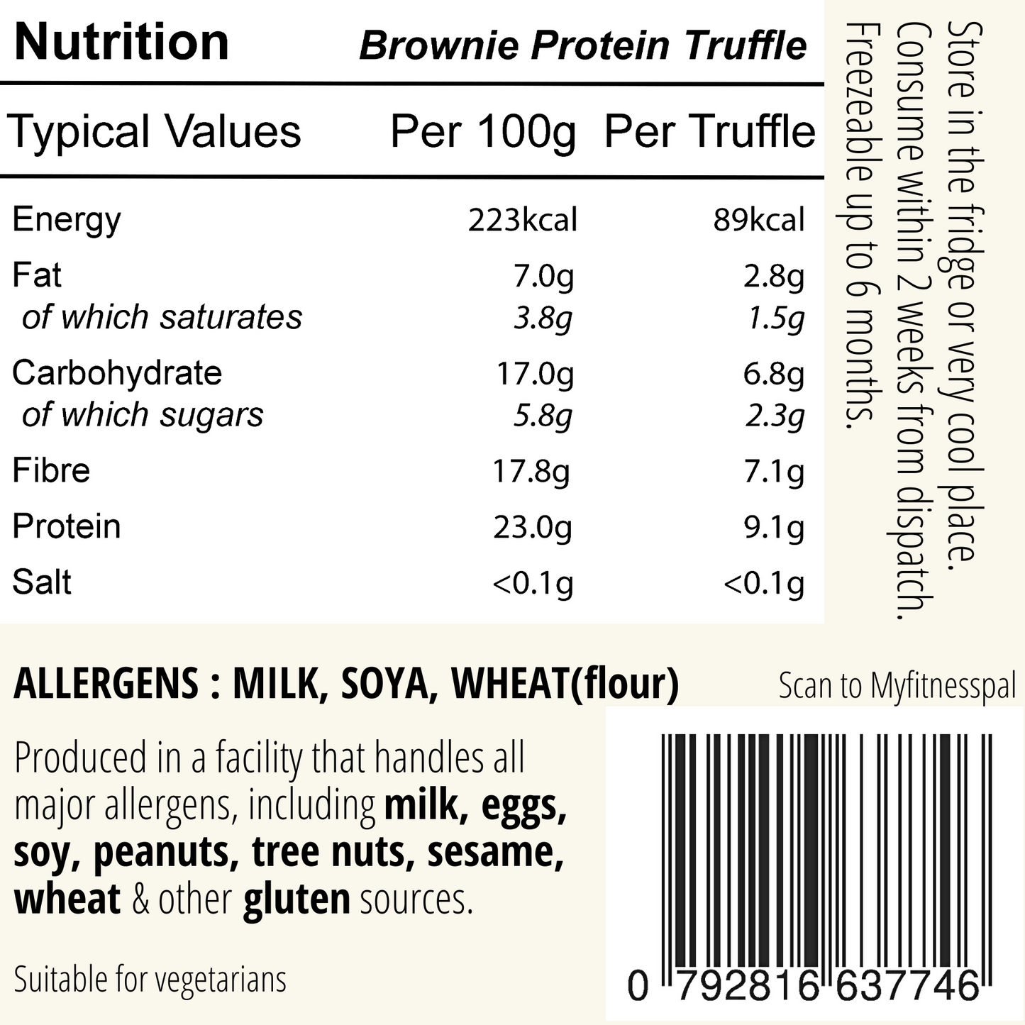 Protein Truffles - BOX OF 4