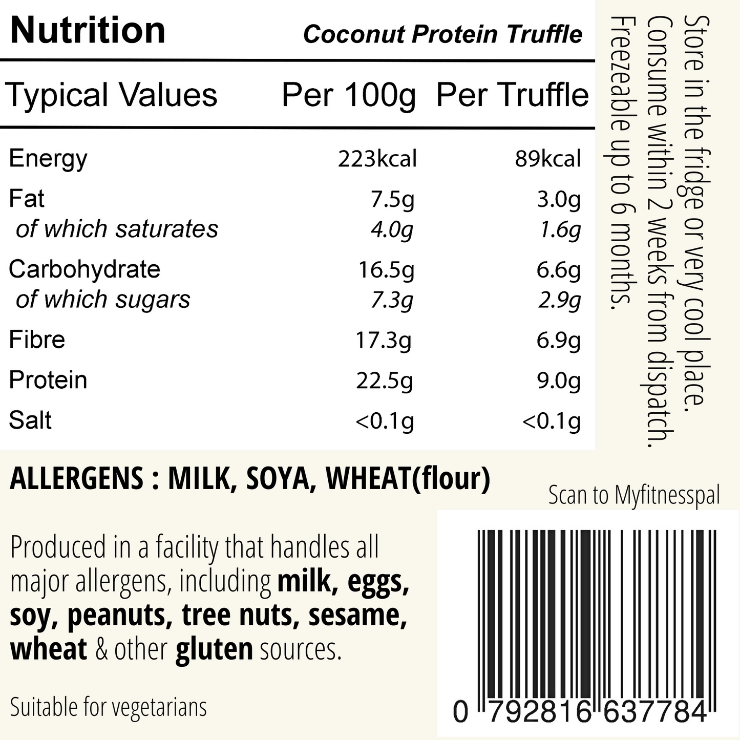 Protein Truffles - BOX OF 12