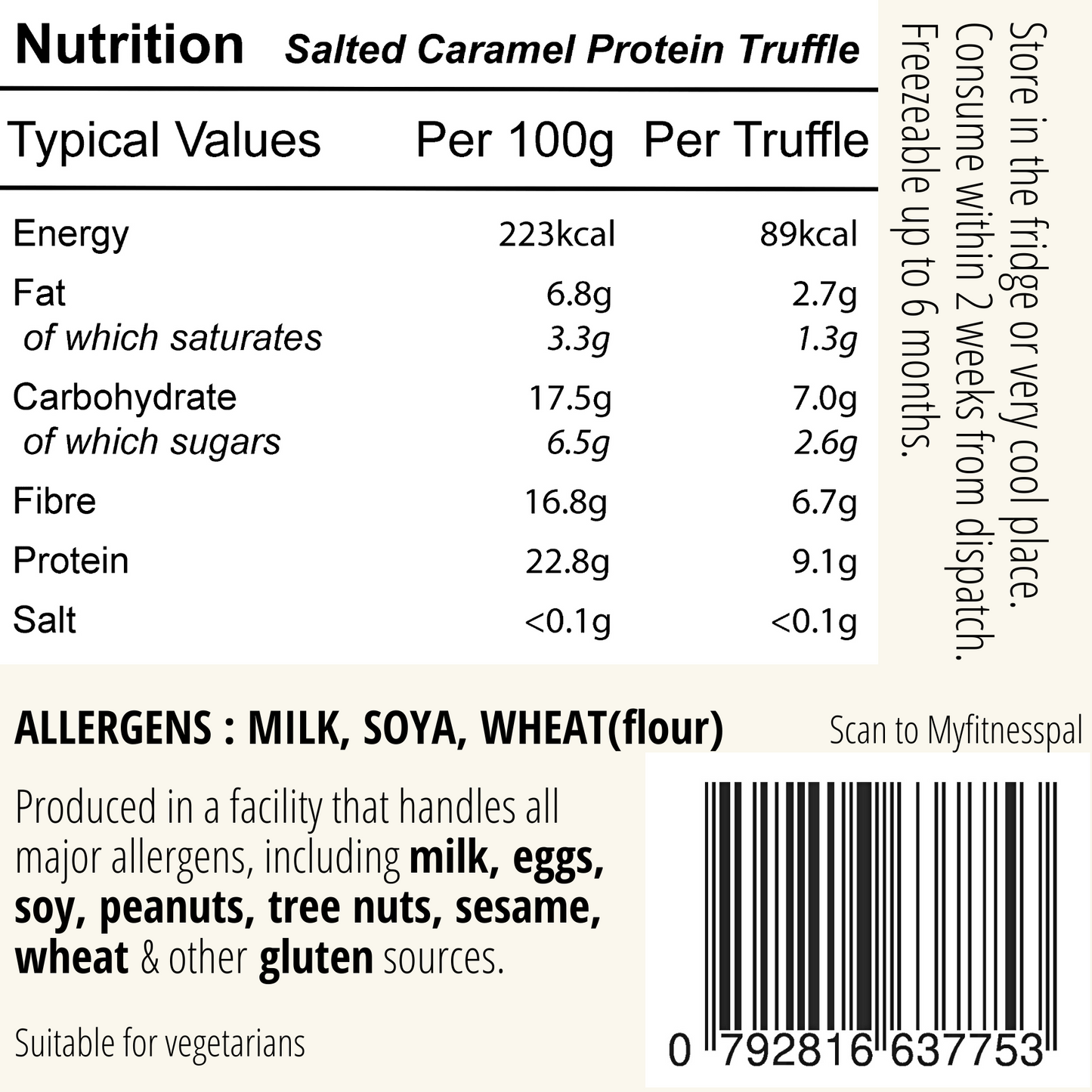 Protein Truffles - BOX OF 12